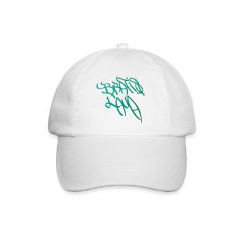 Graffiti calligraphy design Bratislava - Baseball Cap - white/white - Front