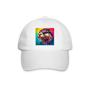 loutre - Casquette classique - blanc/blanc - Devant