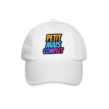 Petit mais complet - Baseballkappe - Weiß/Weiß - Vorne