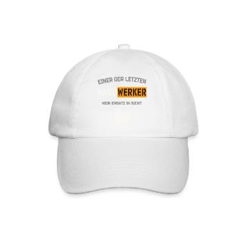 L’un des derniers artisans et non un remplaçant - Casquette classique - blanc/blanc - Devant
