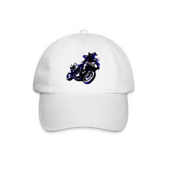Enduro de voyage - Casquette classique - blanc/blanc - Devant