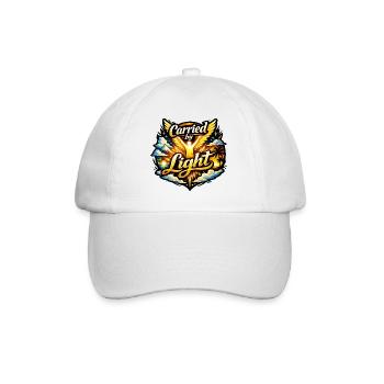 Porté par la lumière - Casquette classique - blanc/blanc - Devant