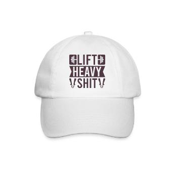 Motivation fitness Bodybuilder Charge Heavy Stuffs - Casquette classique - blanc/blanc - Devant