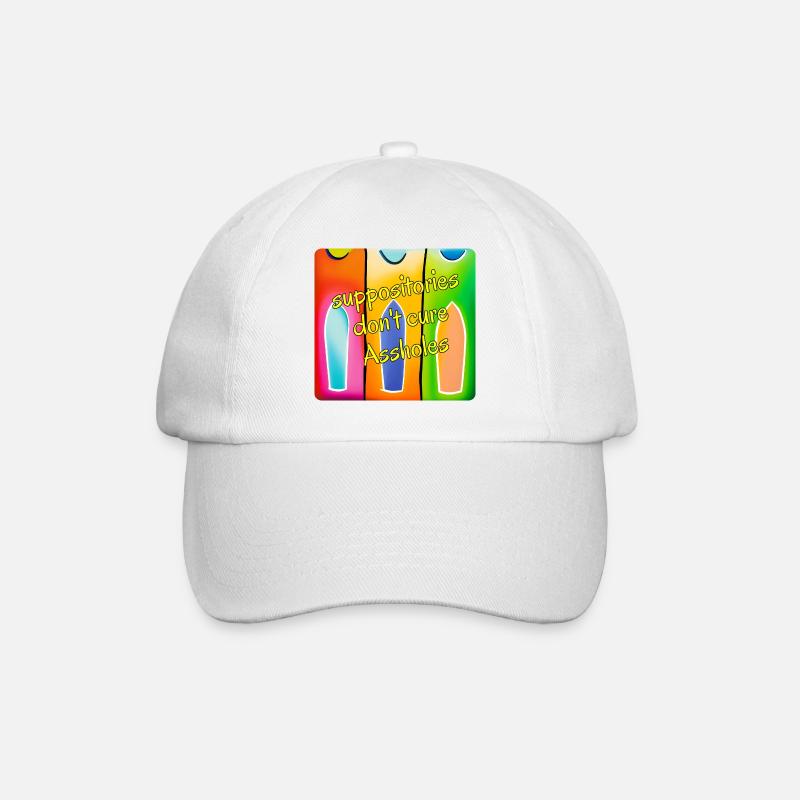 Suppo.EN - Baseball Cap - white/white