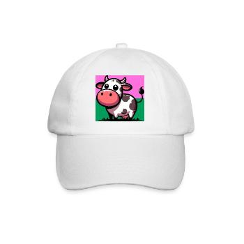 vache - Casquette classique - blanc/blanc - Devant