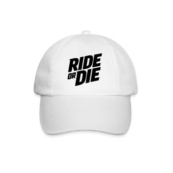 Rouler ou mourir - Casquette classique - blanc/blanc - Devant