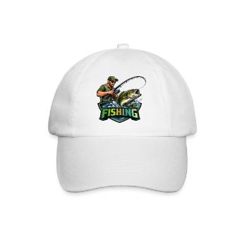 Pêcheurs Pêcheurs Chemise Pêche Pêche Hommes - Casquette classique - blanc/blanc - Devant
