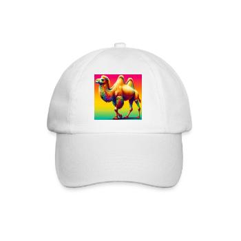 chameau - Casquette classique - blanc/blanc - Devant
