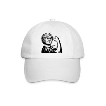 Grannies against the right - Baseball Cap - white/white - Front