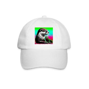 loutre - Casquette classique - blanc/blanc - Devant