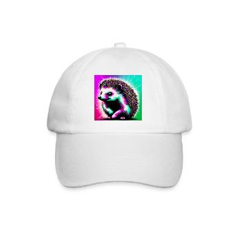 hérisson - Casquette classique - blanc/blanc - Devant