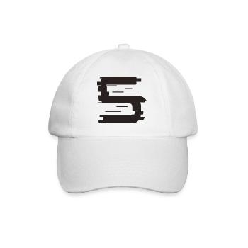 5 - Baseball Cap - white/white - Front