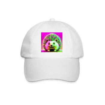hérisson - Casquette classique - blanc/blanc - Devant