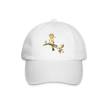 Colorful bird - Baseball Cap - white/white - Front