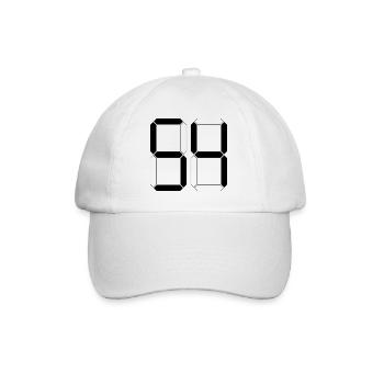 NUMÉRO 54 Cinquante-quatre Cadeaux Numériques - Casquette classique - blanc/blanc - Devant