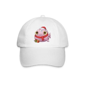 Drôle de Poisson-Blobfish - Noël avec... - Casquette classique - blanc/blanc - Devant