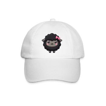 black sheep - Baseball Cap - white/white - Front
