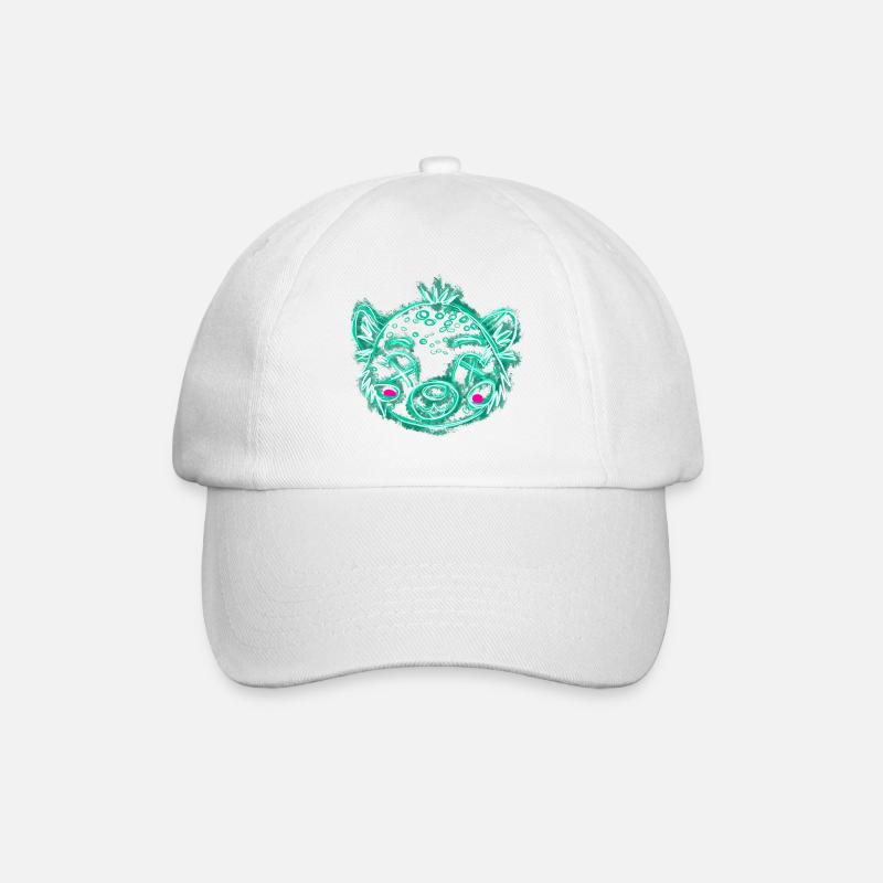 Dead Leo Green - Baseball Cap - white/white