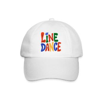 Line Dance Love - Baseball Cap - white/white - Front