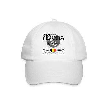 Souvenir de voyage Mons Belgium Streetwear - Casquette classique - blanc/blanc - Devant