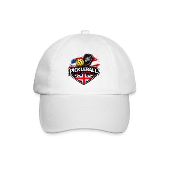 Pickleball GRANDE-Bretagne - Casquette classique - blanc/blanc - Devant
