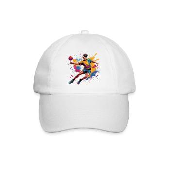 Handball Handball Player Handball Coach Fan Gift - Baseball Cap - white/white - Front