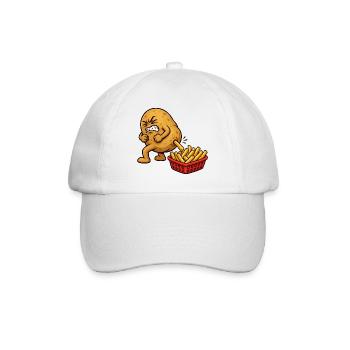 Potato Preparation French Fries Funny Fries - Baseball Cap - white/white - Front