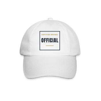 Timbre officiel Rétro - Original officiel - Casquette classique - blanc/blanc - Devant