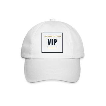 VIP Stamp Retro - Guest of Honor Party Birthday - Baseball Cap - white/white - Front