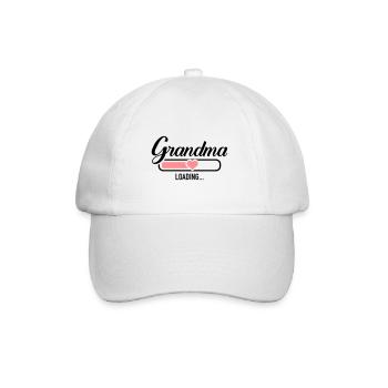 Oma - Baseballkappe - Weiß/Weiß - Vorne
