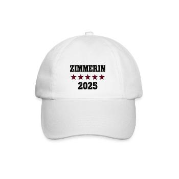Zimmerin Beruf Zimmerei Zimmermann Azubi in 2025 - Baseballkappe - Weiß/Weiß - Vorne