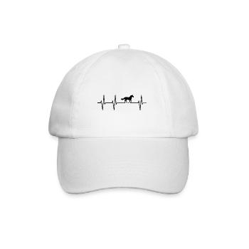 cheval - Casquette classique - blanc/blanc - Devant