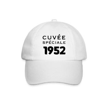 Cuvée spéciale 1952 - Casquette classique - blanc/blanc - Devant