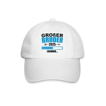 Ich werde Großer Bruder 2025 - Casquette classique - blanc/blanc - Devant