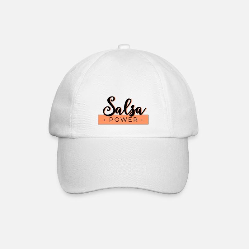 Salsa Power - Baseballkappe - Weiß/Weiß