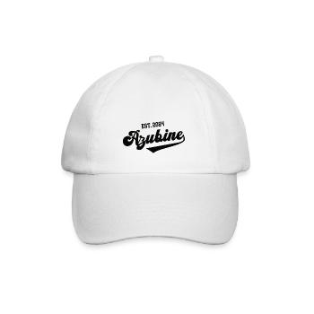 Azubine 2024 Lehrling Start Ausbildung Azubi Lehre - Baseballkappe - Weiß/Weiß - Vorne