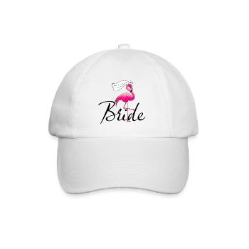 Hen party bride - Baseball Cap - white/white - Front