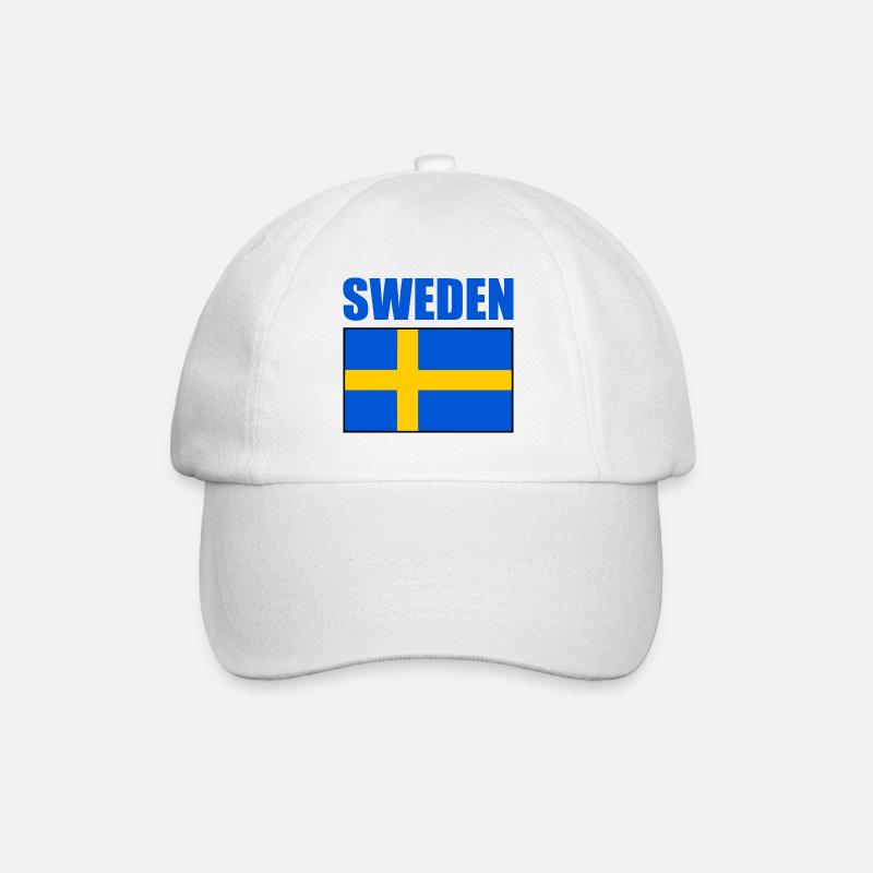 Suède - Casquette classique - blanc/blanc