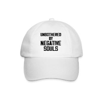 Ungestört ist meine Superkraft - Lustig - Baseballkappe - Weiß/Weiß - Vorne