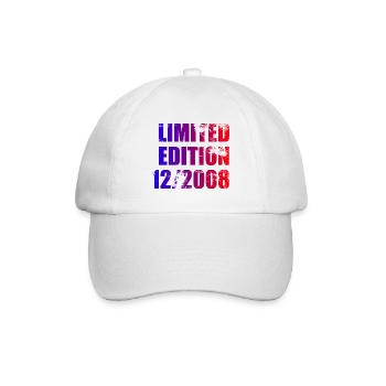 16e anniversaire Edition limitée 12/2008 - Casquette classique - blanc/blanc - Devant
