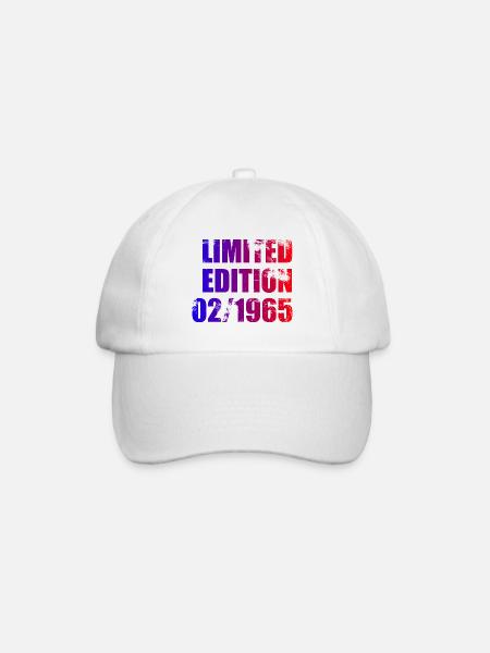 60e anniversaire Edition limitée 02/1965 - Casquette classique - blanc/blanc