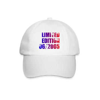 20e anniversaire Edition Limitée 06/2005 - Casquette classique - blanc/blanc - Devant