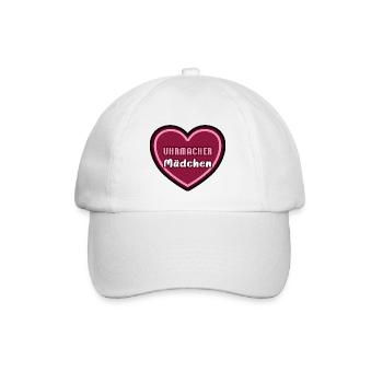Uhrmacherin Uhrmacher Mädchen Kind Azubine Azubi - Baseballkappe - Weiß/Weiß - Vorne
