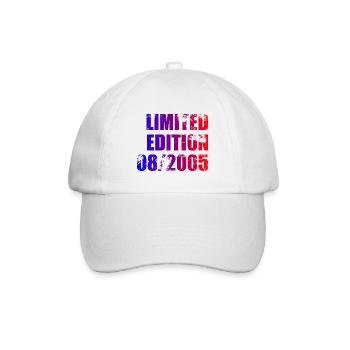 20e anniversaire Edition Limitée 08/2005 - Casquette classique - blanc/blanc - Devant