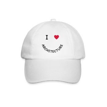Architecture - Casquette classique - blanc/blanc - Devant