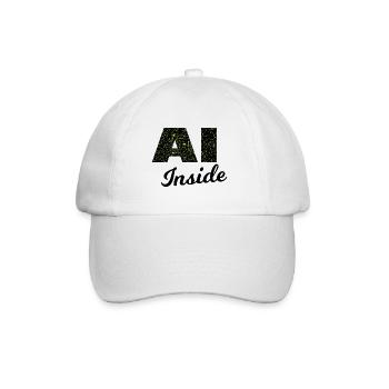L’ingelligence artificielle - Casquette classique - blanc/blanc - Devant