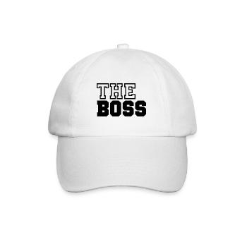 The Boss - Casquette classique - blanc/blanc - Devant