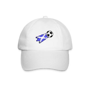 Les footballeurs écossais - Casquette classique - blanc/blanc - Devant
