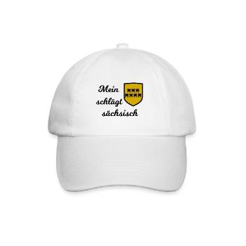 My dear Saxony - Baseball Cap - white/white - Front