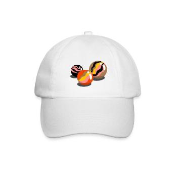 mumble - Baseball Cap - white/white - Front